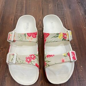 MIA Jasmine Women’s Floral Sandals size 8